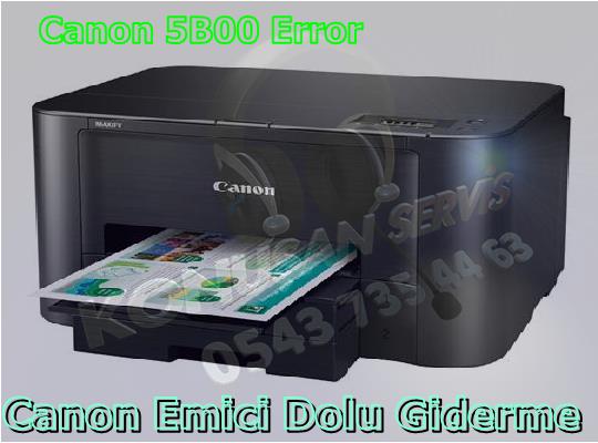 Canon MAXIFY İB-4140 Reset Programı