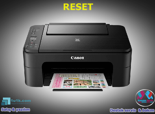 CANON PIXMA TS3140 Reset Programı