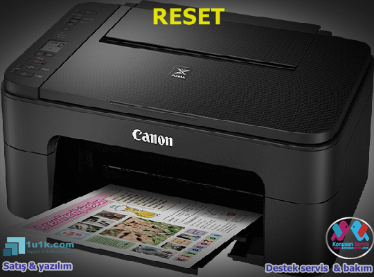 CANON PIXMA TS3150 Reset Programı